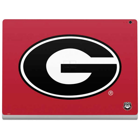University of Georgia Logo Red Surface Book 2 15in Skin