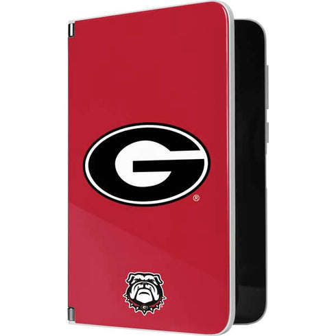 University of Georgia Logo Red Surface Duo Skin