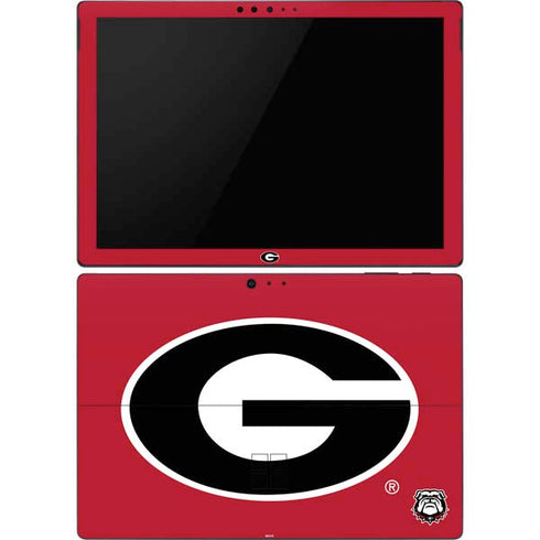 University of Georgia Logo Red Surface Pro 6 Skin