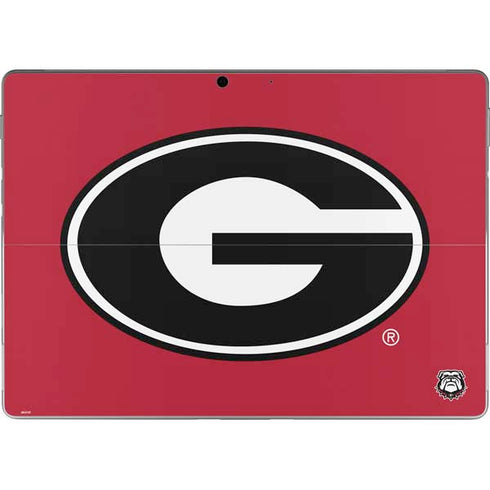 University of Georgia Logo Red Surface Pro 9 Skin