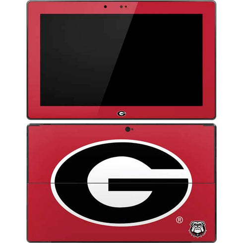 University of Georgia Logo Red Surface Pro Tablet Skin