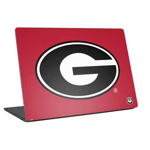 University of Georgia Logo Red Universal Laptop 17in (13.8 x 10in) Skin