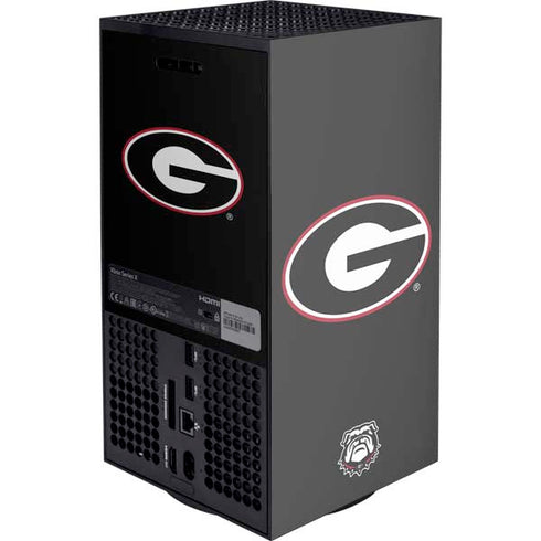 University of Georgia Logo Xbox Series X Console Skin