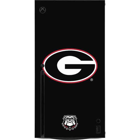 University of Georgia Logo Xbox Series X Console Skin