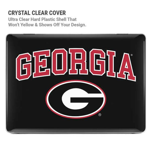 University of Georgia Collegiate Text MacBook Air 15in (2023-2025) Case plus Skin