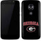 University of Georgia Collegiate Text Moto E5 Play Skin