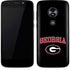 University of Georgia Collegiate Text Moto E5 Play Skin