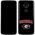 University of Georgia Collegiate Text Moto E5 Plus Skin