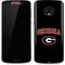 University of Georgia Collegiate Text Moto G6 Skin
