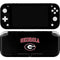 University of Georgia Collegiate Text Nintendo Switch Lite Skin