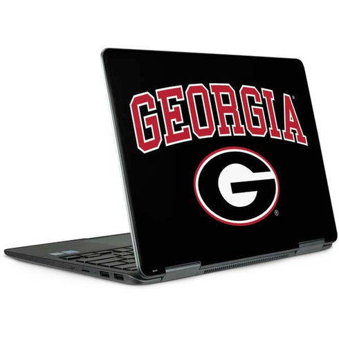 University of Georgia Collegiate Text Notebook 9 Pro 13in (2017) Skin