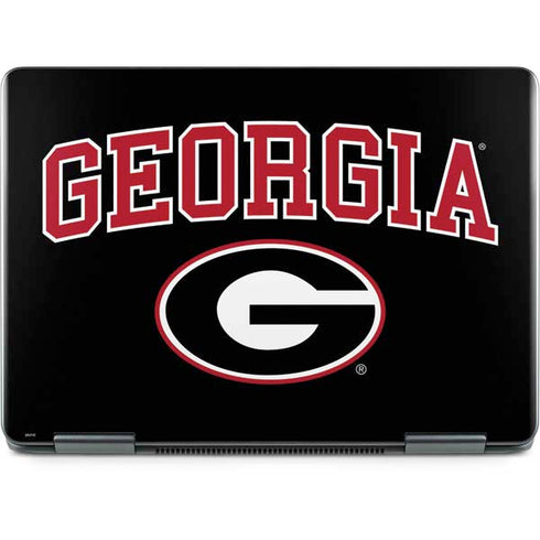 University of Georgia Collegiate Text Notebook 9 Pro 13in (2017) Skin