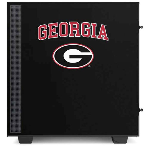 University of Georgia Collegiate Text NZXT H510 Compact ATX Mid-Tower Case Skin