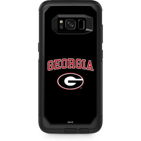 University of Georgia Collegiate Text Otterbox Commuter Galaxy Skin