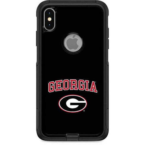 University of Georgia Collegiate Text Otterbox Commuter iPhone Skin