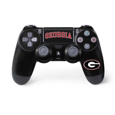 University of Georgia Collegiate Text PS4 Controller Skin