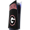University of Georgia Collegiate Text PS5 Digital Edition Console Skin