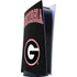 University of Georgia Collegiate Text PS5 Digital Edition Console Skin