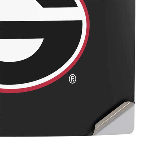 University of Georgia Collegiate Text PS5 Slim Disk Console Skin