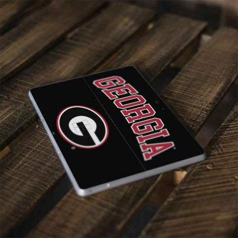University of Georgia Collegiate Text Surface Go Skin