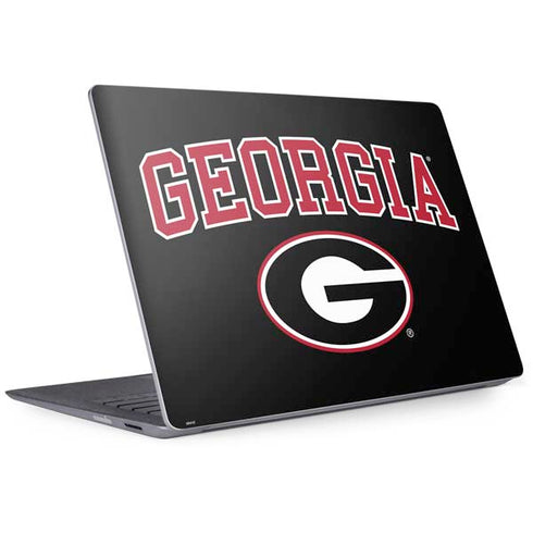 University of Georgia Collegiate Text Surface Laptop 2 Skin
