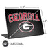University of Georgia Collegiate Text Universal Laptop 12in (9.8 x 6.8in) Skin