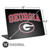 University of Georgia Collegiate Text Universal Laptop 16in (13 x 9.4in) Skin