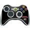 University of Georgia Collegiate Text Xbox 360 Wireless Controller Skin