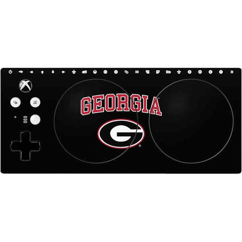 University of Georgia Collegiate Text Xbox Adaptive Controller Skin