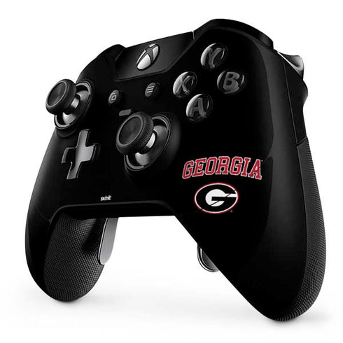 University of Georgia Collegiate Text Xbox One Elite Controller Skin