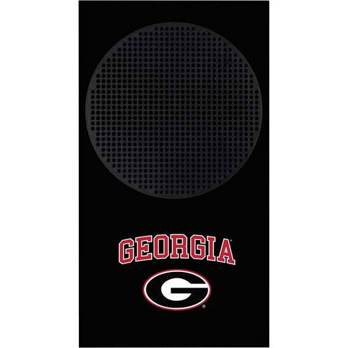 University of Georgia Collegiate Text Xbox Series S Console Skin