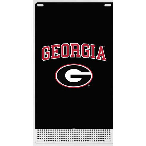 University of Georgia Collegiate Text Xbox Series S Console Skin