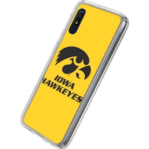 University of Iowa Galaxy A10e Clear Case
