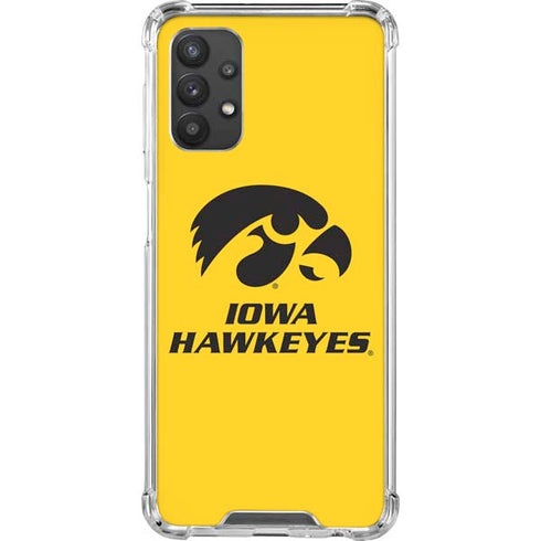 University of Iowa Galaxy A32 5G Clear Case
