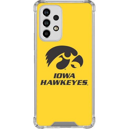 University of Iowa Galaxy A53 5G Clear Case