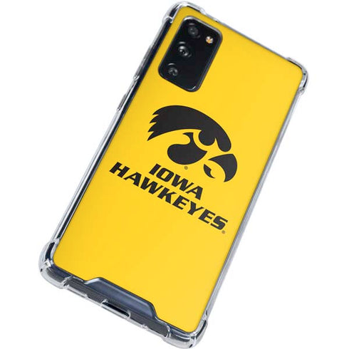 University of Iowa Galaxy S20 FE Clear Case