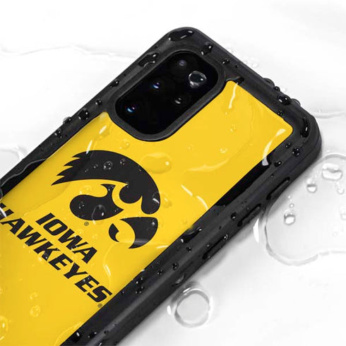 University of Iowa Galaxy S20 Plus Waterproof Case