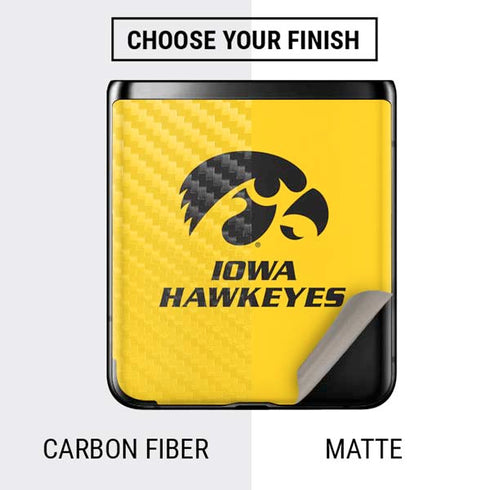 University of Iowa Galaxy Z Flip Skin