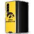 University of Iowa Galaxy Z Fold4 5G Clear Case