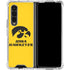 University of Iowa Galaxy Z Fold4 5G Clear Case