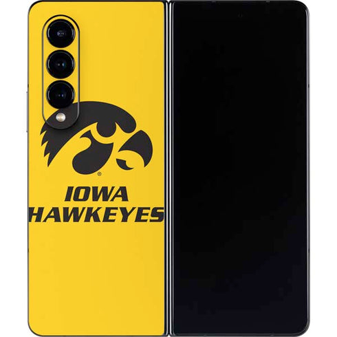 University of Iowa Galaxy Z Fold4 5G Skin