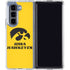 University of Iowa Galaxy Z Fold5 5G Clear Case