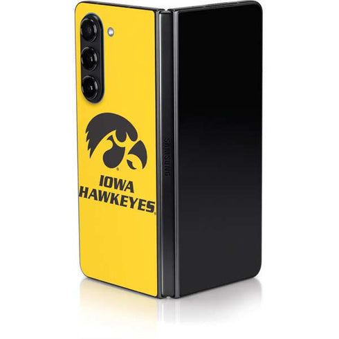 University of Iowa Galaxy Z Fold5 5G Skin
