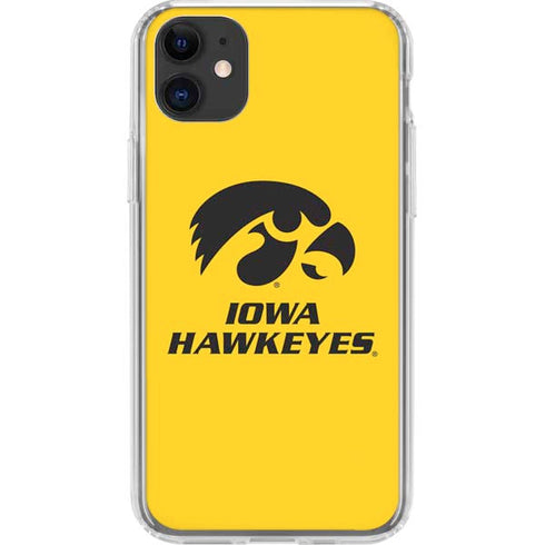 University of Iowa iPhone 11 Clear Case