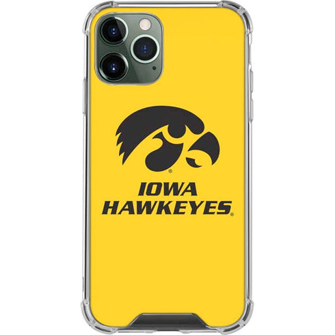 University of Iowa iPhone 11 Pro Max Clear Case