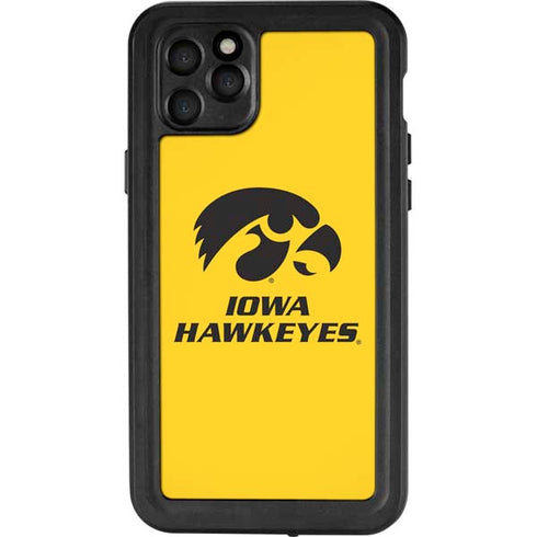 University of Iowa iPhone 11 Pro Max Waterproof Case