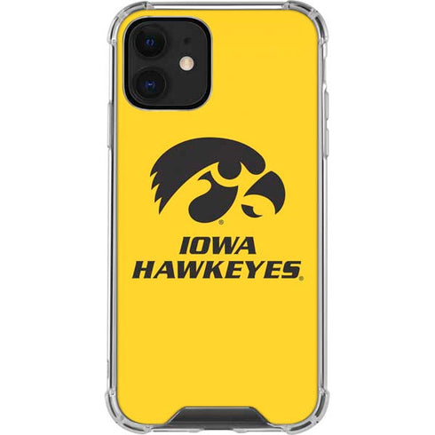 University of Iowa iPhone 12 Clear Case