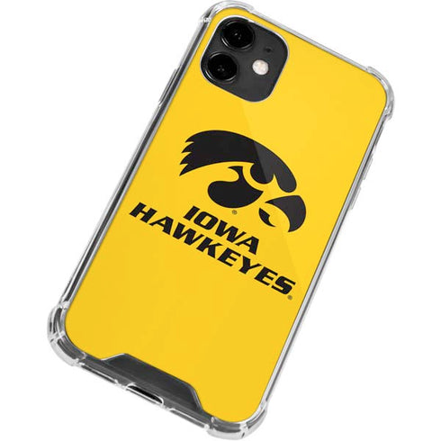 University of Iowa iPhone 12 Clear Case
