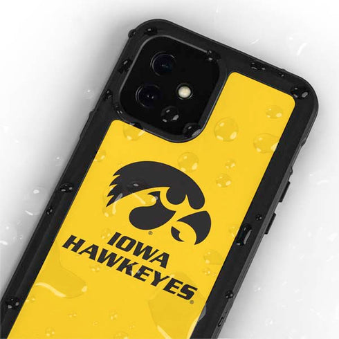 University of Iowa iPhone 12 Mini Waterproof Case