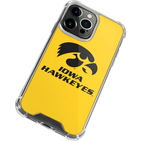 University of Iowa iPhone 13 Pro Clear Case